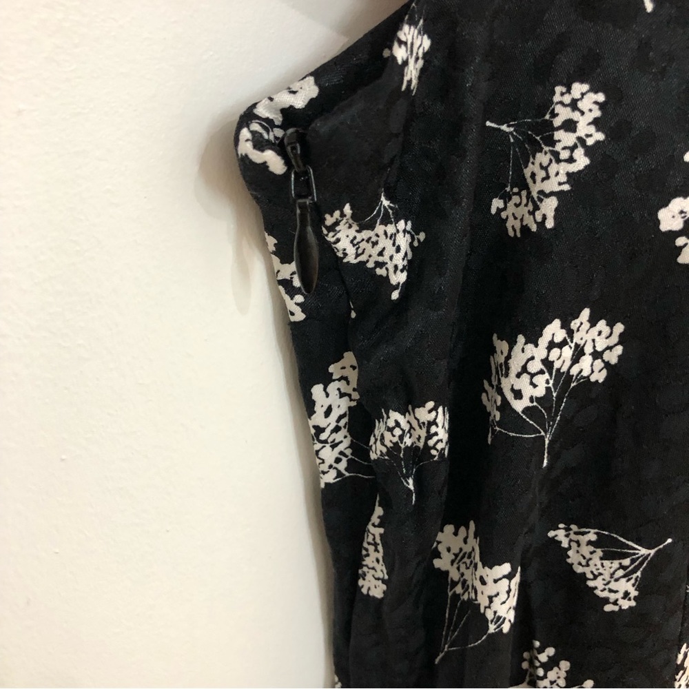 Maje Size 38 Jiseille Printed Midi Slit Skirt - Picture 5 of 8